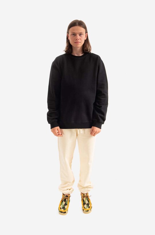 Maharishi bluza bawełniana Miltype 9755.BLACK czarny AA00