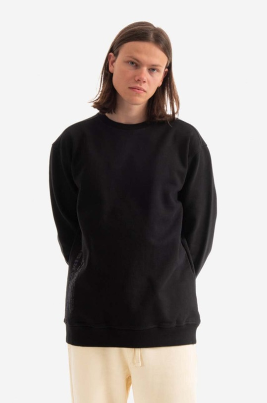 Maharishi hanorac de bumbac Miltype 9755.BLACK negru