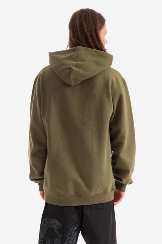 Îmbrăcăminte Maharishi hanorac de bumbac Miltype 9756.OLIVE verde