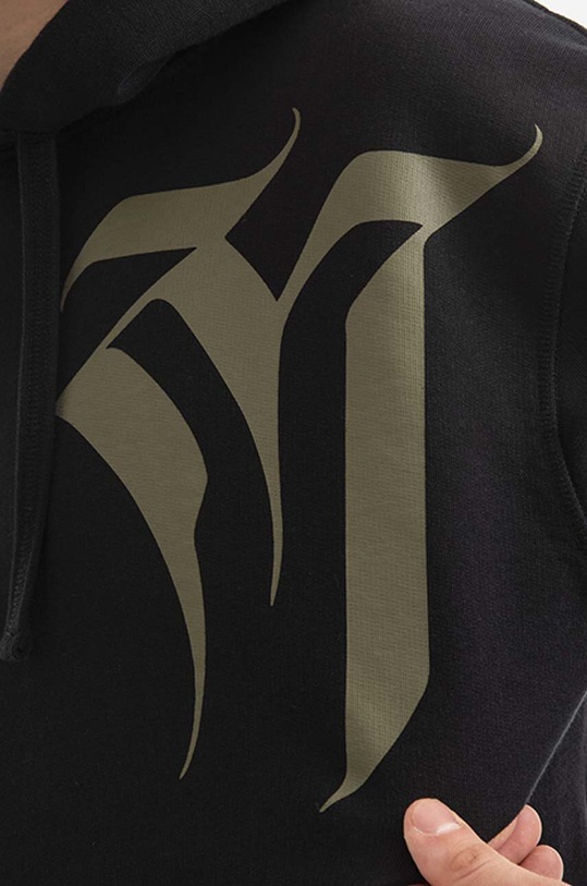 Maharishi cotton sweatshirt Tibetan M black 9811.BLACK