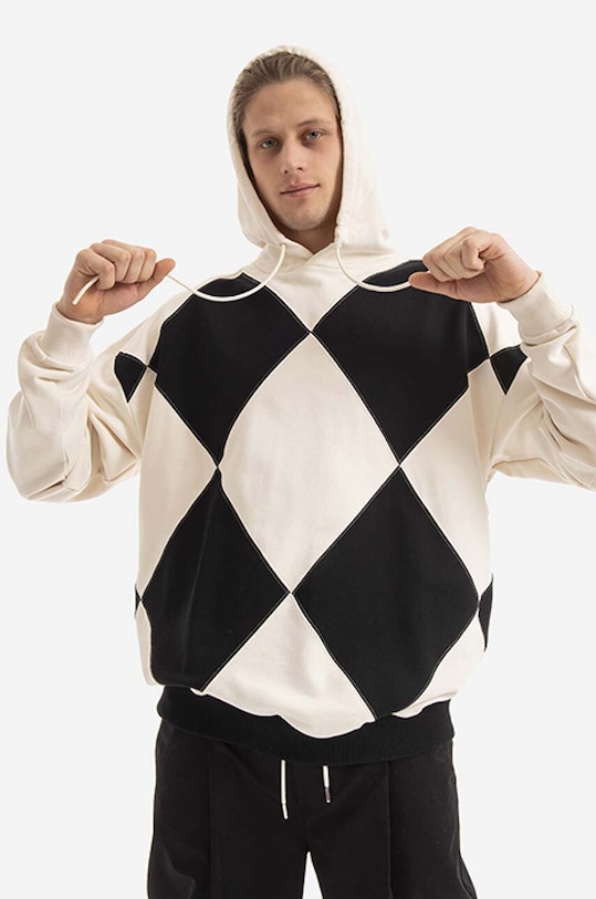 Drôle de Monsieur cotton sweatshirt HO103.BLACK