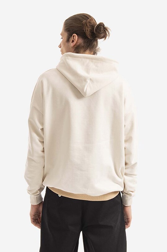 Одежда Хлопковая кофта Drôle de Monsieur HO103.BEIGE бежевый