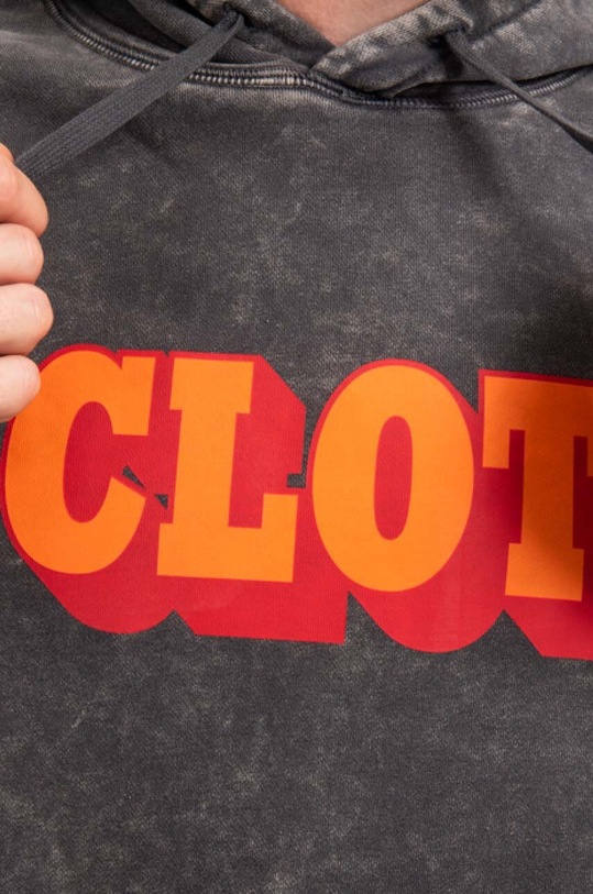 CLOT cotton sweatshirt Shadow Logo Hoodie CLHDS30006.BLACK black