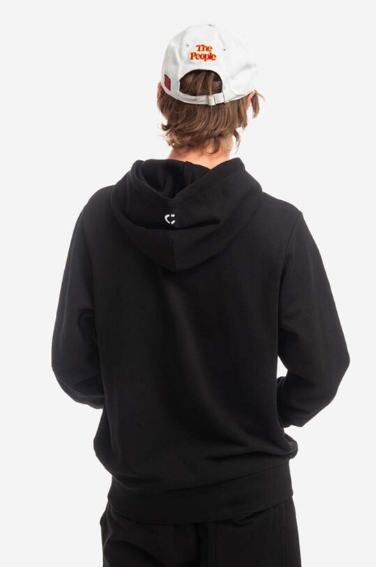 Odjeća Pamučna dukserica CLOTTEE Jade Donut Hoodie CTHD3001.BLACK crna