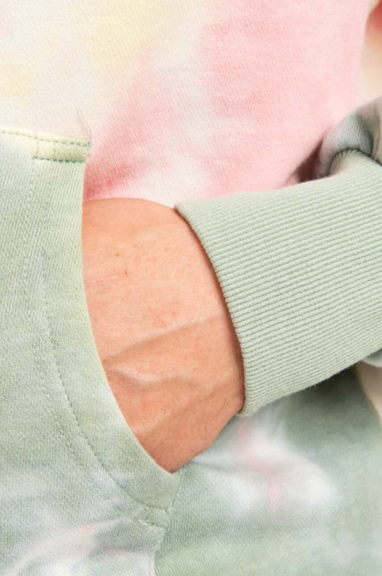 Pamučna dukserica CLOTTEE CTHD3002.MULTI zelena