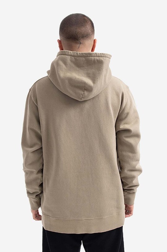 Îmbrăcăminte Norse Projects hanorac de bumbac Fraser Tab Series Sweat N20.1282.0966 burgundia