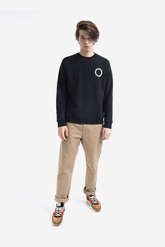 Bavlnená mikina Norse Projects Vagn BMC Logo Print N20-1284 9999 N20.1284.9999 čierna AA00