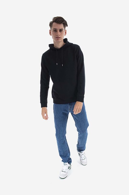 Bavlněná mikina Norse Projects Vagn Classic Hood N20.1276.9999 černá AA00