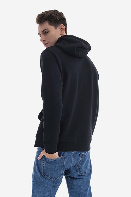 Abbigliamento Norse Projects felpa in cotone Vagn Classic Hood N20.1276.9999 nero