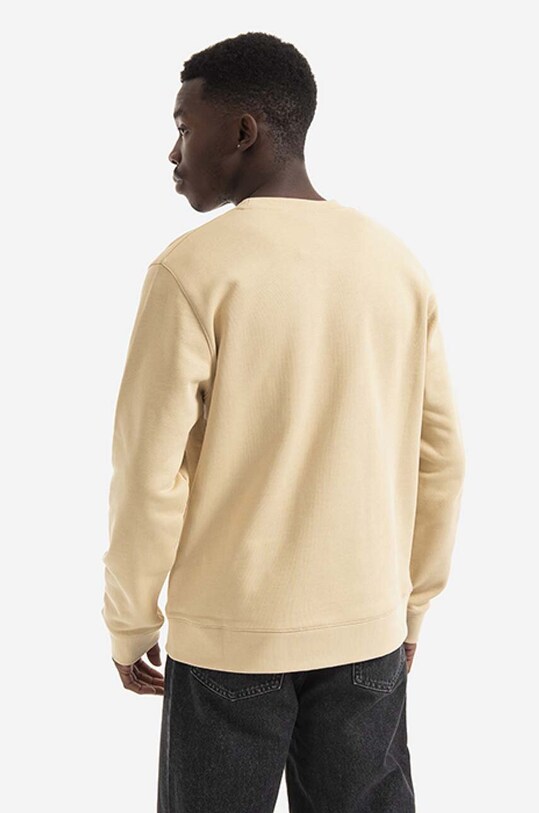 Clothing Norse Projects cotton sweatshirt N20.1295.0019 beige