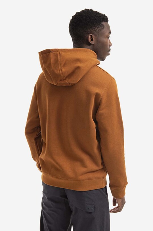 Clothing Norse Projects cotton sweatshirt N20.1276.4041 orange