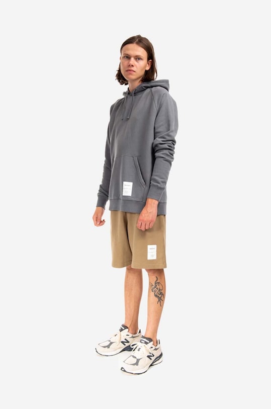 Norse Projects bluza bawełniana Kristian Tab Series N20.1294.1072 szary AA00