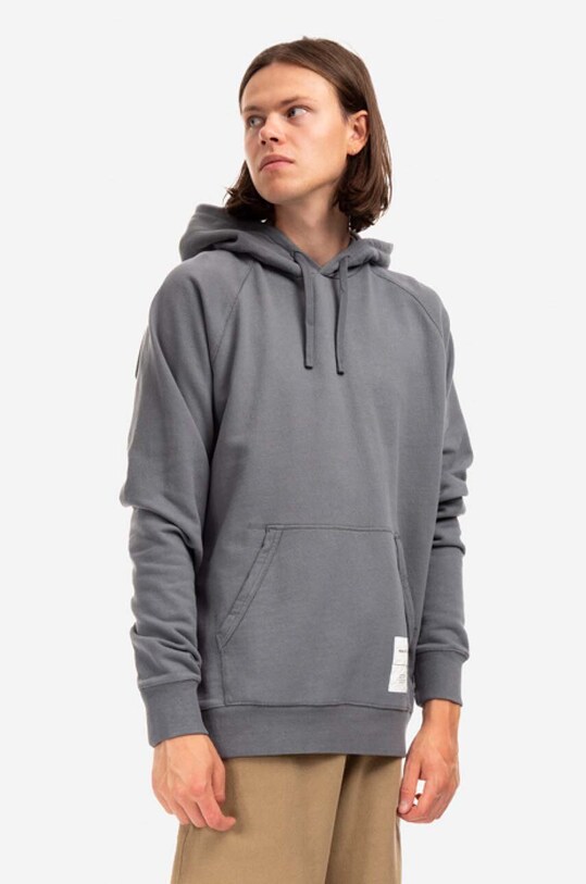 Norse Projects bluza bawełniana Kristian Tab Series N20.1294.1072 szary