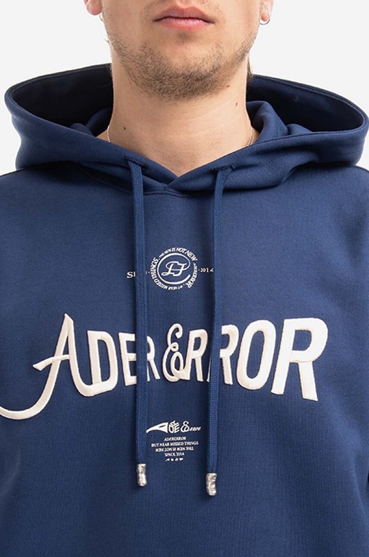 Ader Error sweatshirt navy BLAFWHD07NV