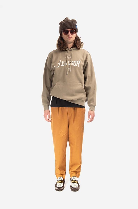 Ader Error sweatshirt BLAFWHD07BG green AA00