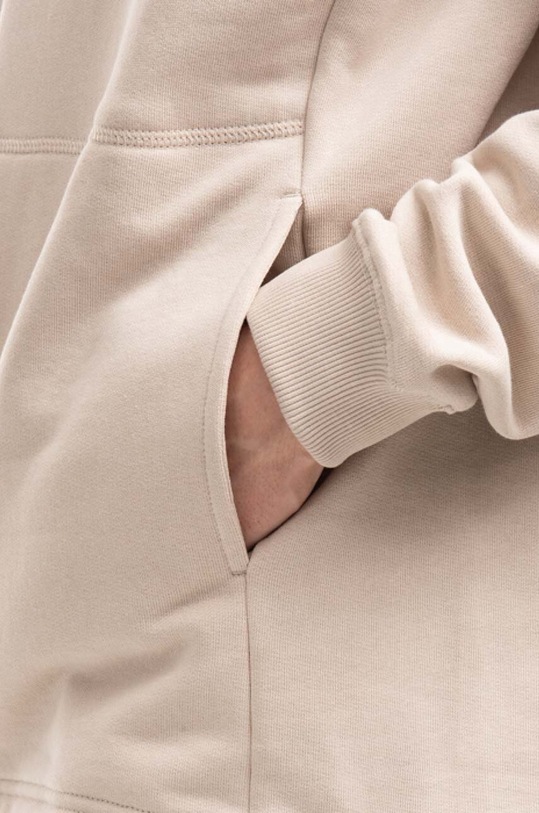 Bavlněná mikina Makia M41165 béžová