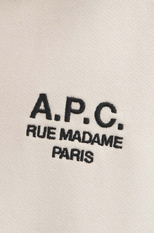 Бавовняна кофта A.P.C. Marvin COEZD.H27733 бежевий