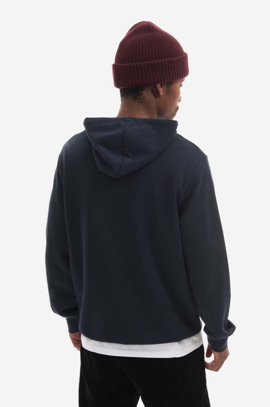 Clothing A.P.C. cotton sweatshirt Hoodie Marvin COEZD-H27733 BLACK COEZD.H27733 navy