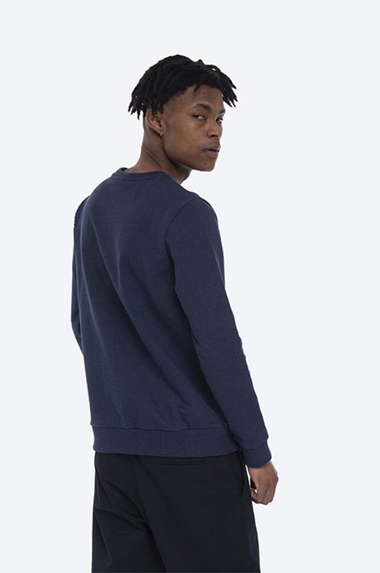 Clothing A.P.C. cotton sweatshirt Malcolm COEKQ.H27618 navy