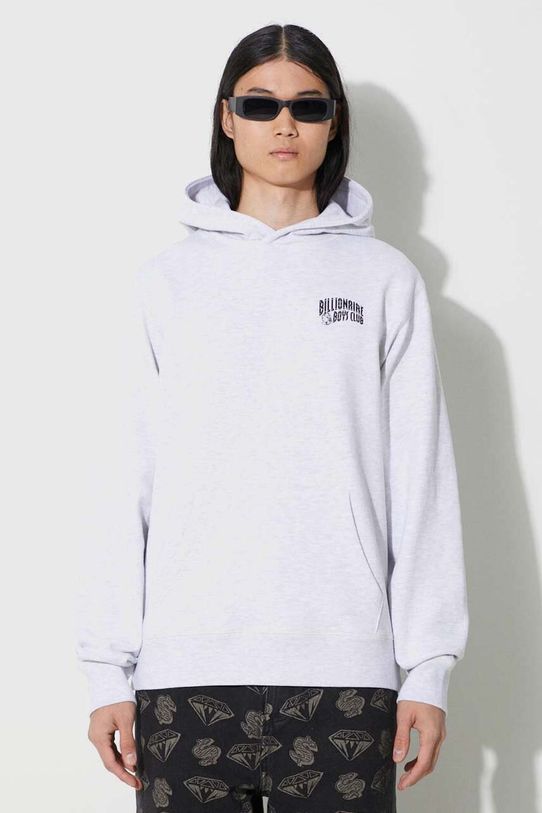 Памучен суичър Billionaire Boys Club сив BC005