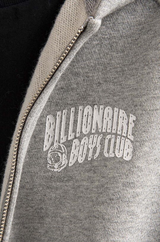 Bavlněná mikina Billionaire Boys Club šedá BC006