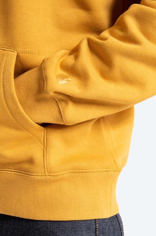 Carhartt WIP sweatshirt yellow I026384.HELIOS.GOL