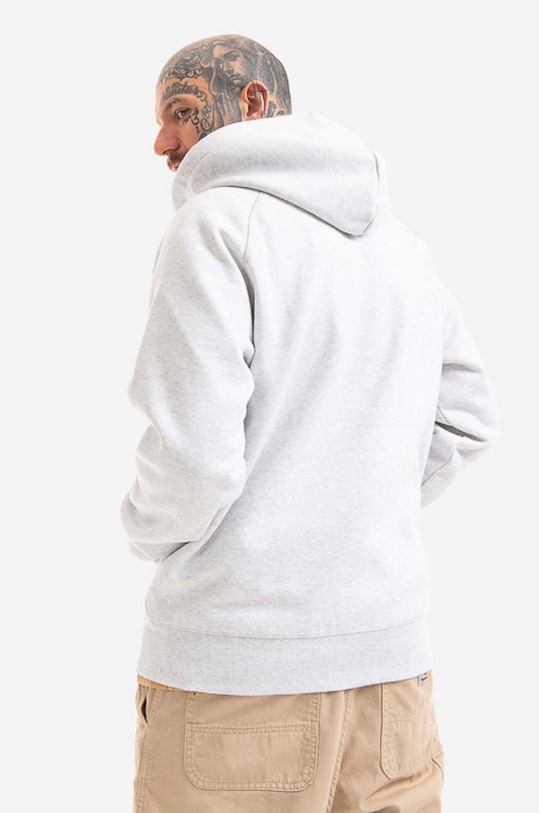 Odjeća Dukserica Carhartt WIP Chase I026385.ASH.HEATHE siva