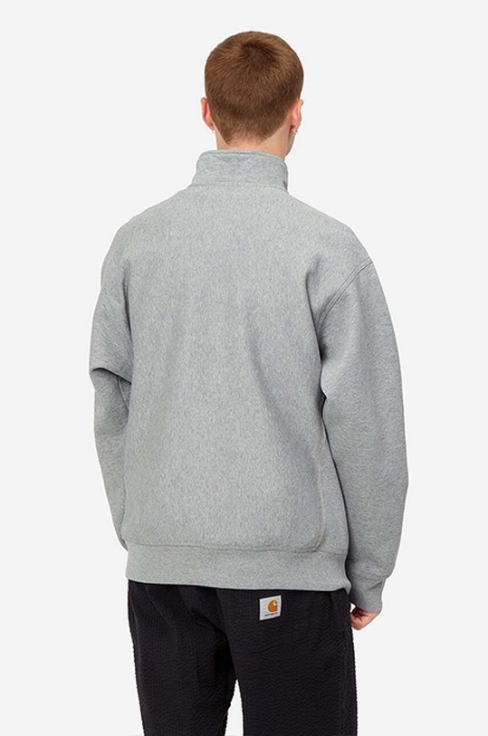 Carhartt WIP bluză American Script I027014.GREY.HEATH gri AA00