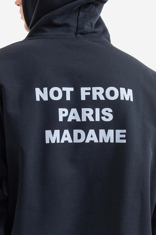 Drôle de Monsieur cotton sweatshirt HO101.NAVY navy