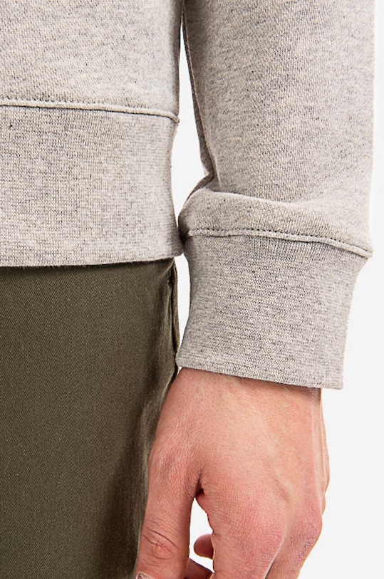 Norse Projects cotton sweatshirt Vagn Logo N20.1283.1026 gray