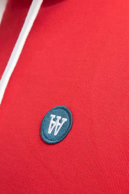 Μπλούζα Wood Wood Bluza Wood Wood 10845600-2424 RED κόκκινο 10845600.2424