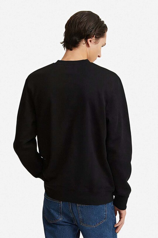 Bavlnená mikina Wood X Garfield Tye Sweatshirt Kick 30045600-2424 BLACK 30045600.2424 čierna AA00