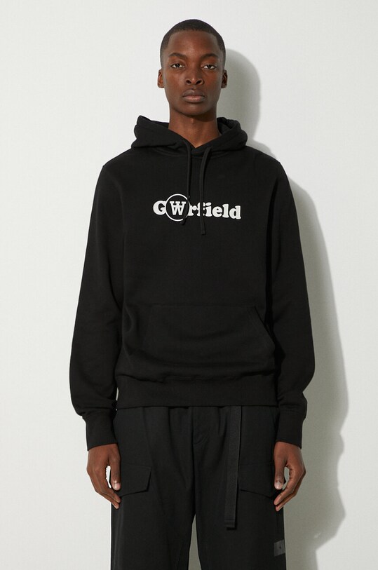 Clothing Wood Wood cotton sweatshirt X Garfield 30045601.2424 black