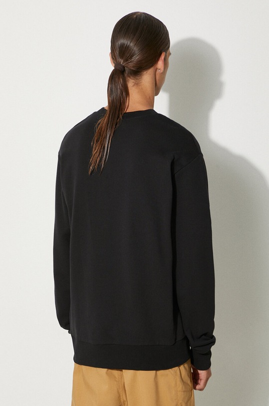 Clothing A.P.C. cotton sweatshirt Sweat Steve COEIP.H27621 black