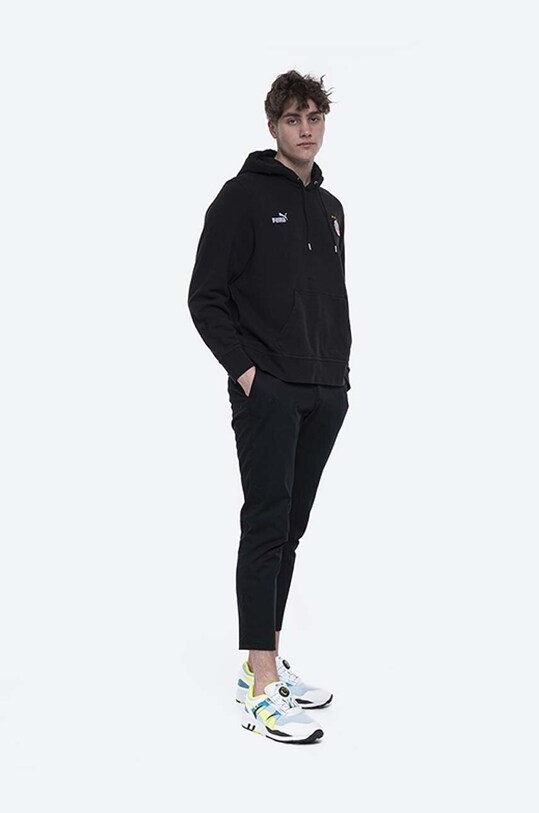 Βαμβακερή μπλούζα Puma x Kidsuper Studios 530408.01 μαύρο AA00