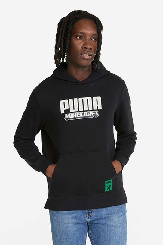 Βαμβακερή μπλούζα Puma x Minecraft
