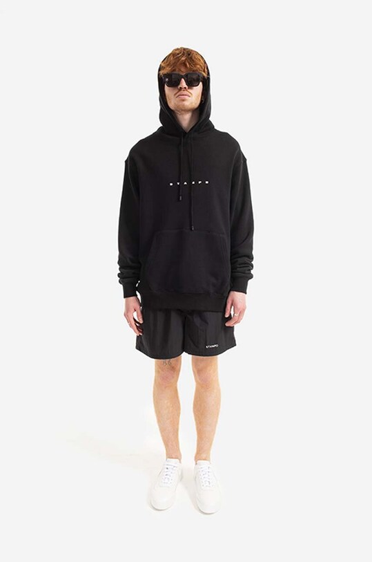 STAMPD cotton sweatshirt SLA.M2827HD black AA00