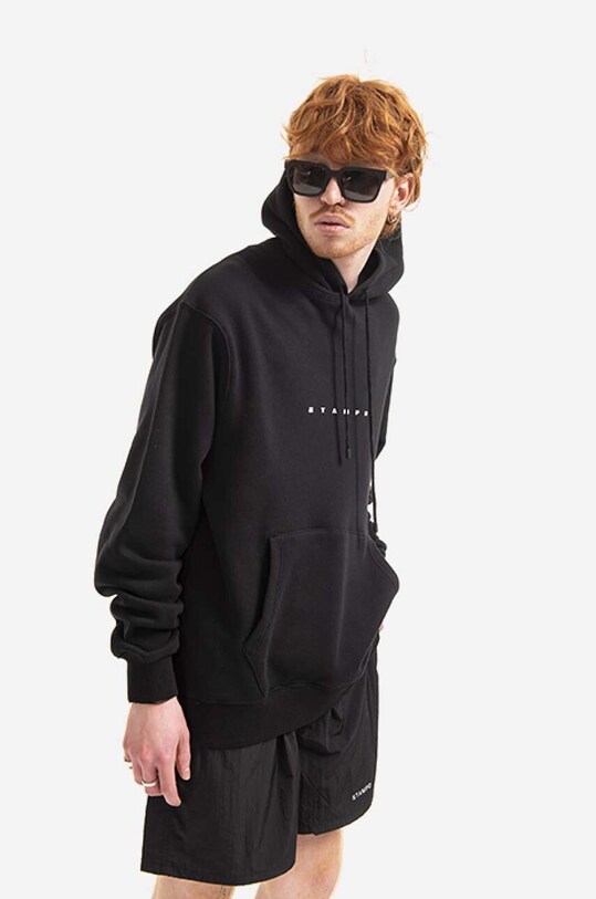 STAMPD cotton sweatshirt SLA.M2827HD black