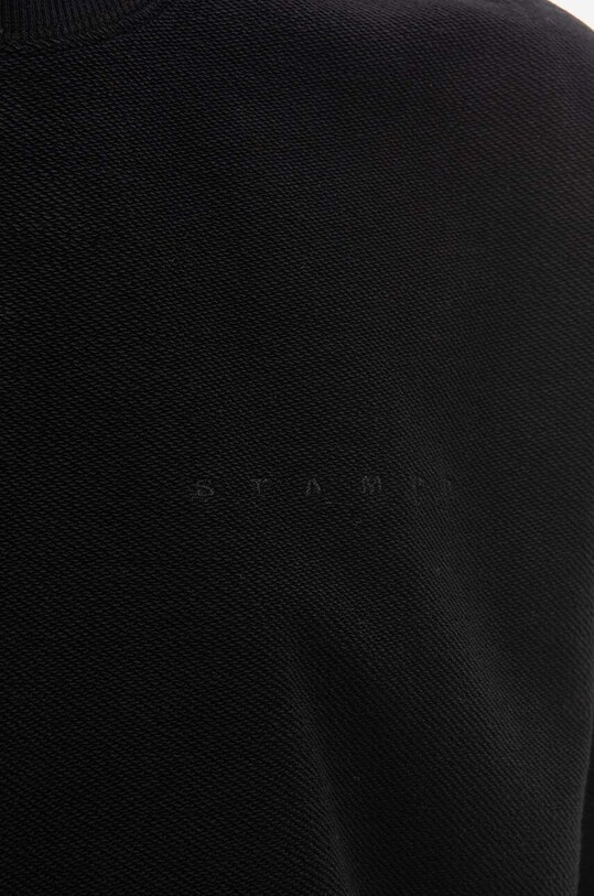 STAMPD cotton sweatshirt black SLA.M2981SW