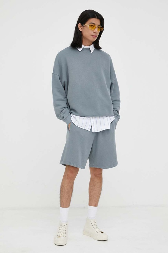 American Vintage bluza MUTI03B szary AA00