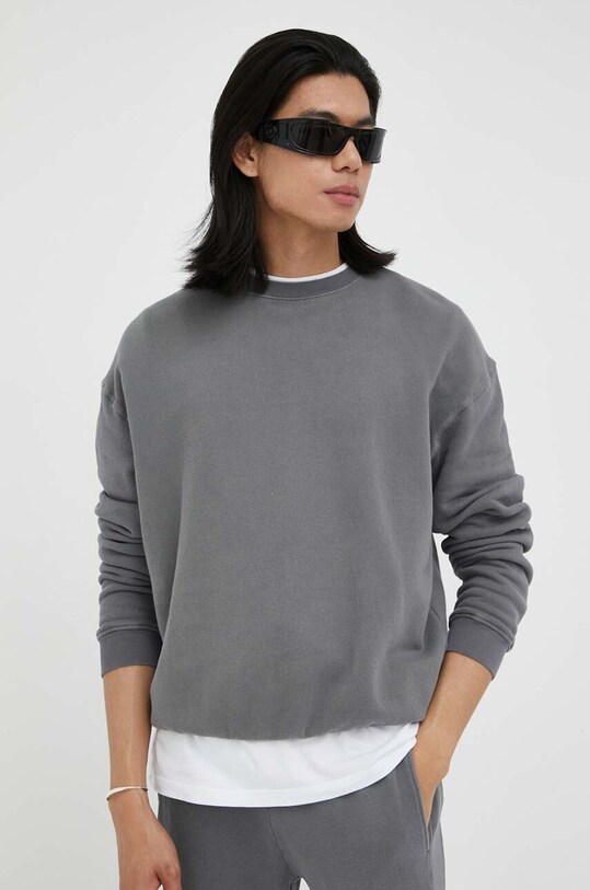 American Vintage bluza gri MIZU03C