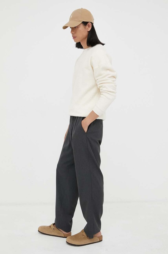 American Vintage pamut melegítőfelső MBOBY03A bézs AA00