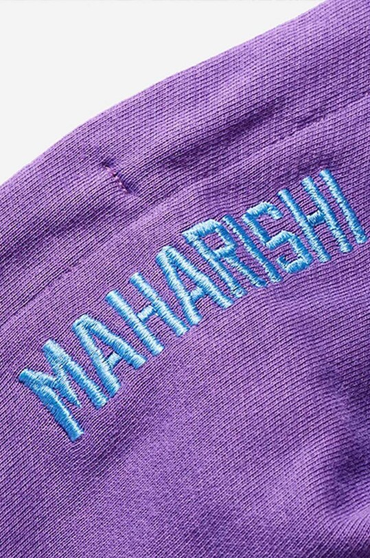 Maharishi bluza bawełniana 4098.PURPLE
