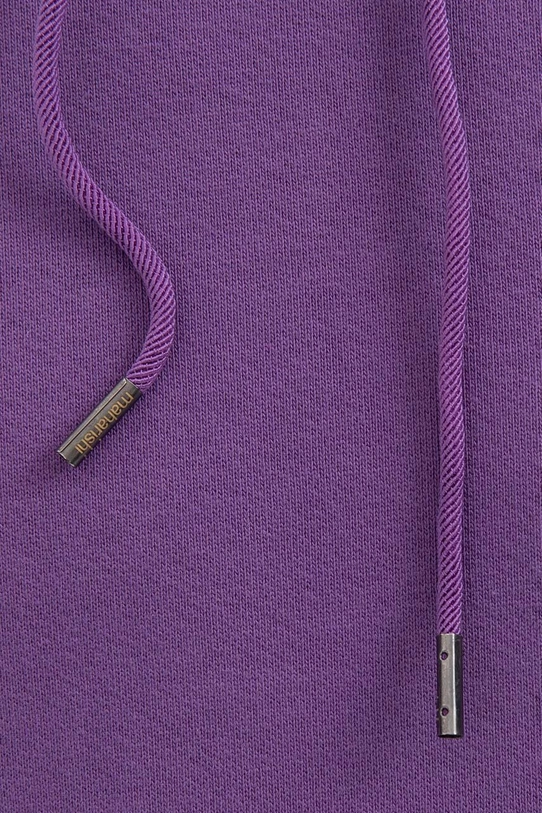 Pamučna dukserica Maharishi U.A.P. Embroidered Hoody Organic Cotton Sweat 4098.PURPLE