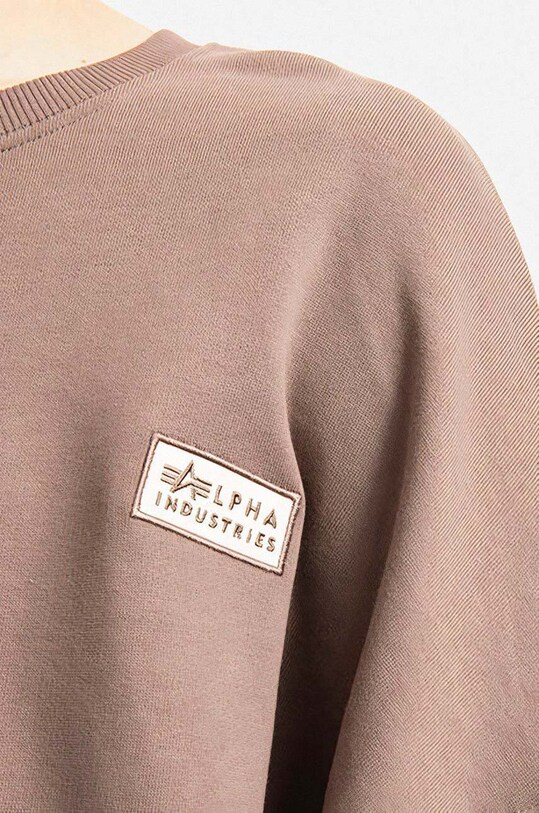 Alpha Industries hanorac de bumbac 118317.628 maro AA00