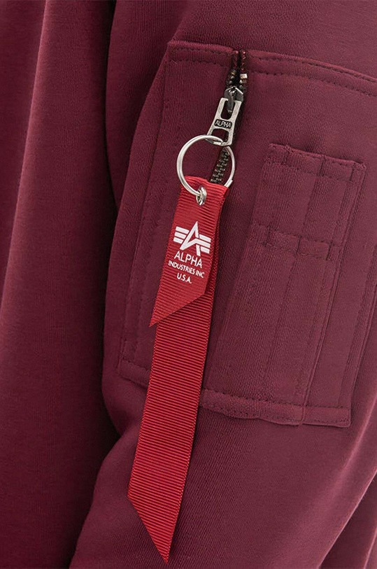 Alpha Industries sweatshirt maroon 118312.184