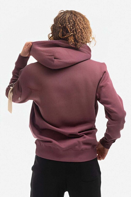 Clothing Alpha Industries cotton sweatshirt 118350.672 maroon