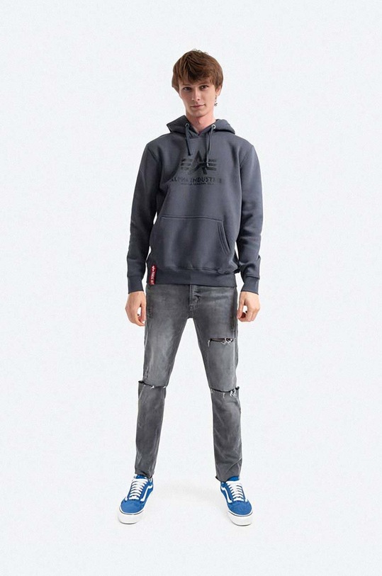 Μπλούζα Alpha Industries 178312.412 γκρί AA00