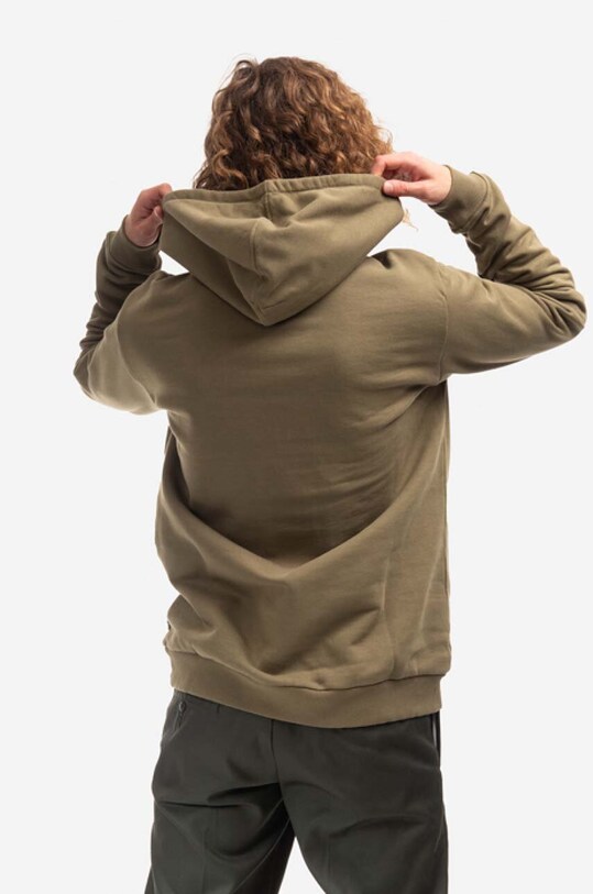 Одяг Бавовняна кофта Fjallraven F84144.622 зелений