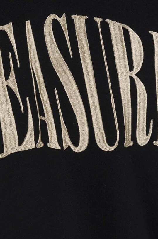 PLEASURES bluza Karat Quarter Zip Fle P23SP020 czarny AA00